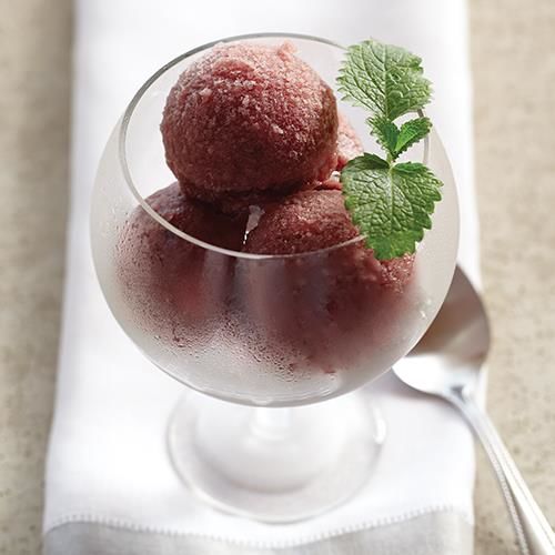 Raspberry-Pomegranate Sorbet