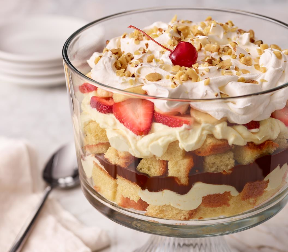 banana split trifle recipe terbaru