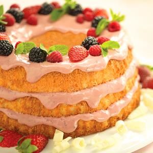 Triple Berry Mousse Cake No bake  Twisty Taster  YouTube