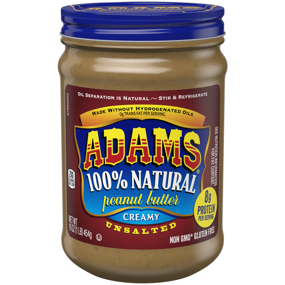 Adams Peanut Butter - Crunch Unsalted