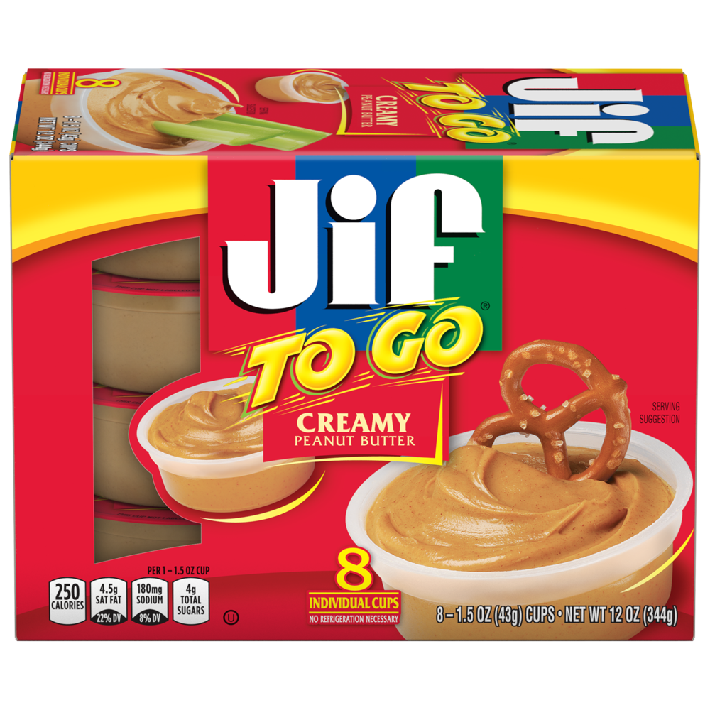 Jif To Go® Creamy Peanut Butter