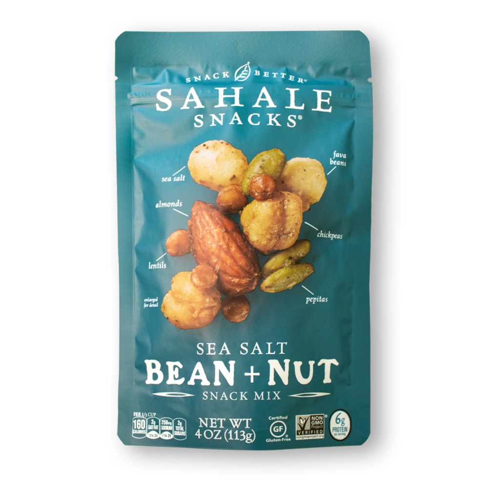 Sea Salt Bean + Nut Snack Mix 
