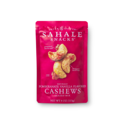 Naturally Pomegranate Vanilla Flavored Cashews  
