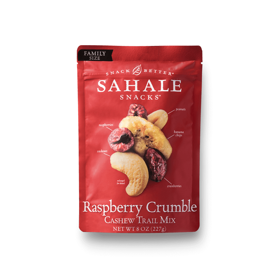 Sahale Snacks Raspberry Crumble Cashew Trail Mix