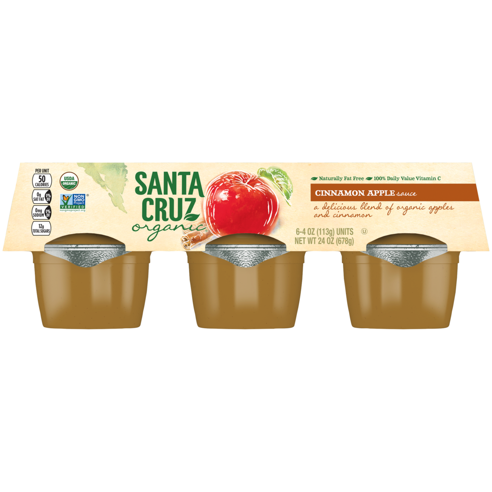 Cinnamon Apple Sauce Cups