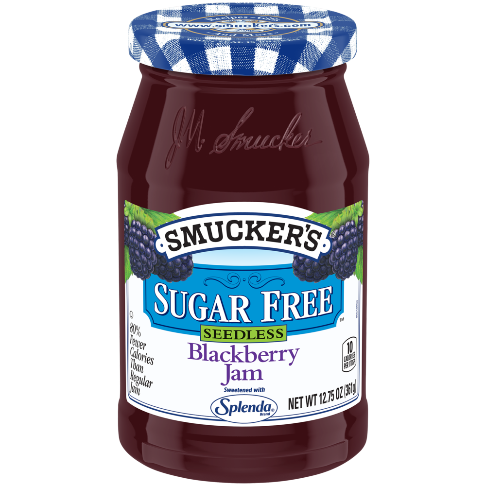 Sugar Free Seedless Blackberry Jam with Splenda