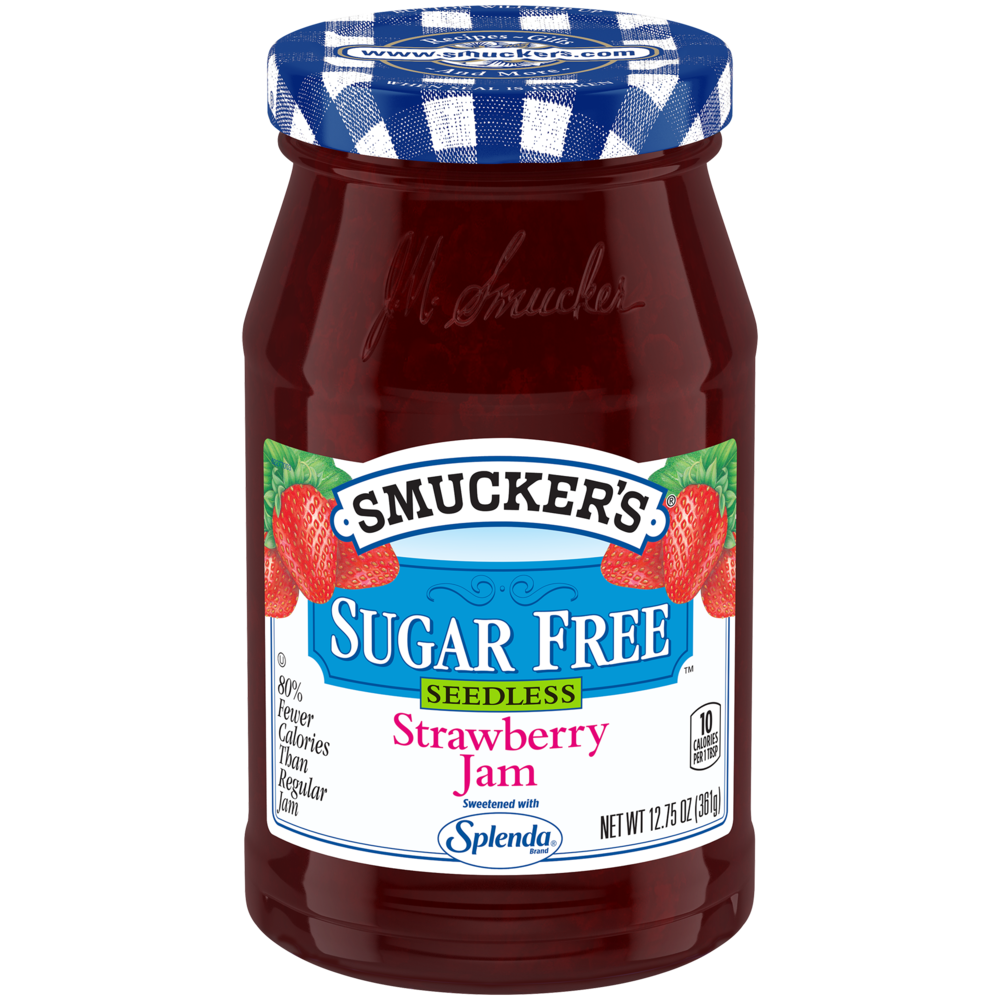 Sugar Free Seedless Strawberry Jam with Splenda
