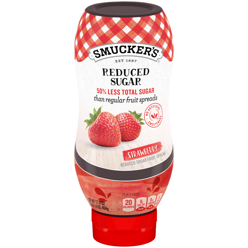 Squeeze™ Reduced Sugar Strawberry Fruit Spread 