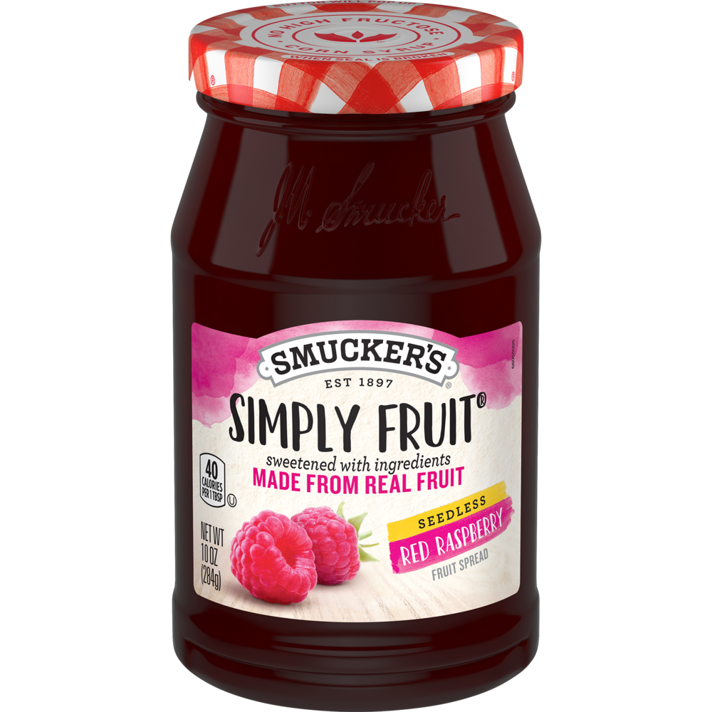 Simply Fruit® Seedless Red Raspberry Fruit Spread 
