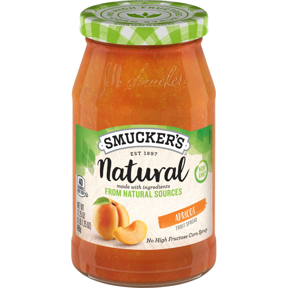 Natural Apricot Fruit Spread 