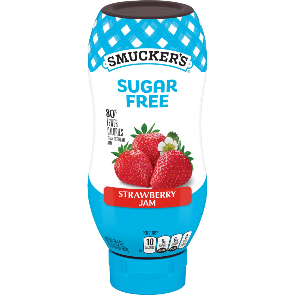 Squeeze Sugar Free Strawberry Jam with SPLENDA® Brand Sweetener 