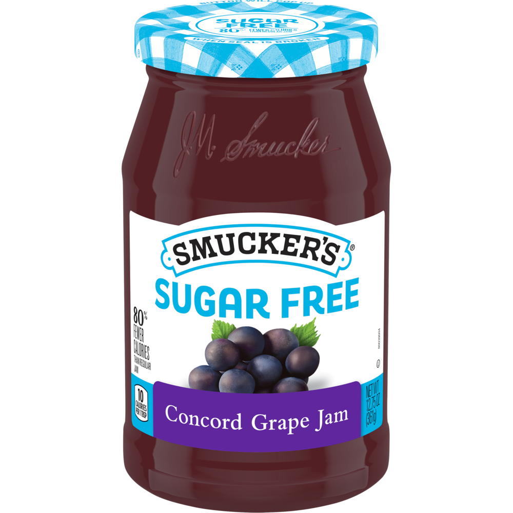 Sugar Free Concord Grape Jam with Splenda
