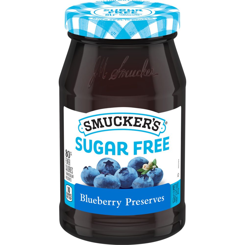 Sugar Free Blueberry Preserves with Splenda