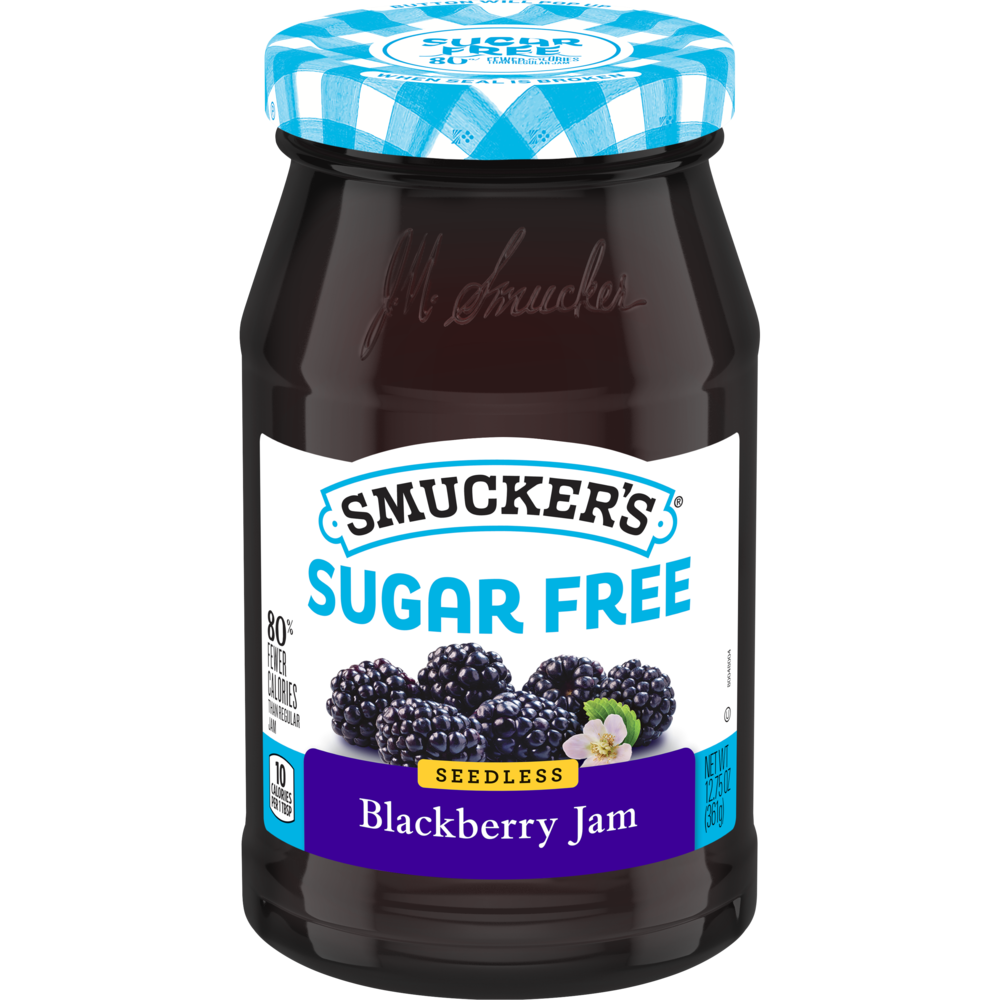 Sugar Free Seedless Blackberry Jam with Splenda