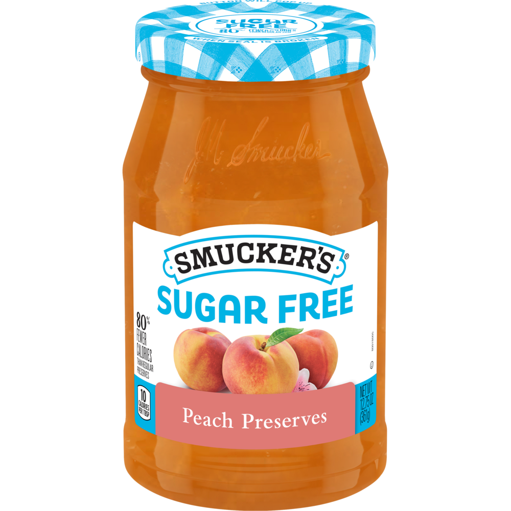 Sugar Free Peach Preserves with Splenda