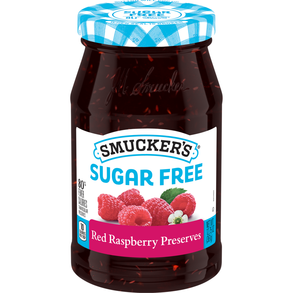 Sugar Free Red Raspberry Preserves with Splenda