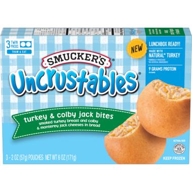 Thaw & Eat Sandwiches Bites | Uncrustables®